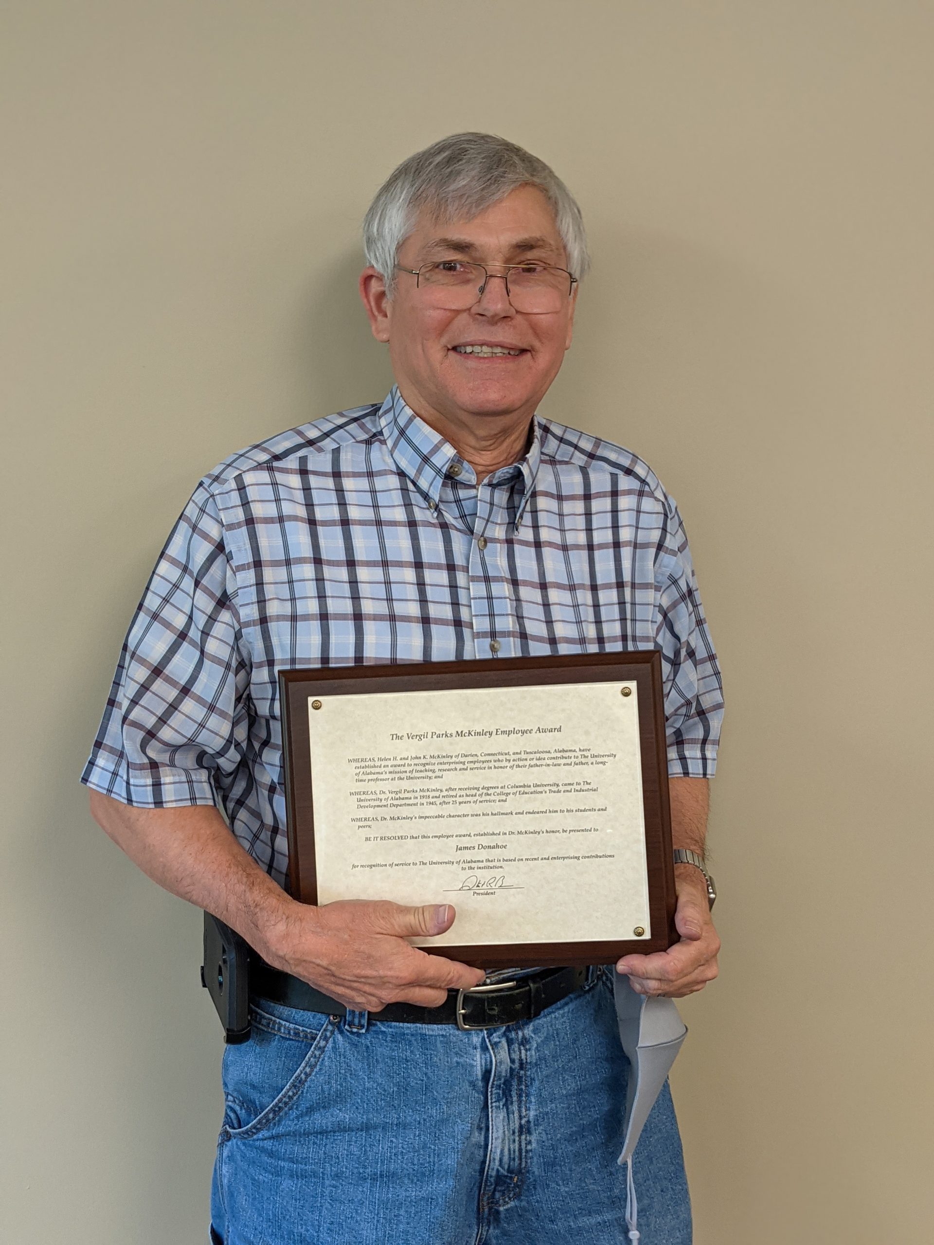 Congratulations to Jim! – Geological Sciences